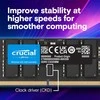 Nešiojamo kompiuterio atmintis Crucial Nešiojamojo kompiuterio atmintis DDR5 CSODIMM 32GB (1*32GB)/6400 CL52