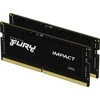 Nešiojamo kompiuterio atmintis Kingston Atmintis ddr5 sodimm fury impact 16gb (2 * 8gb) / 4800 cl38