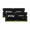 Nešiojamo kompiuterio atmintis Kingston Atmintis ddr5 sodimm fury impact 32gb (2*16gb)/5600 cl40