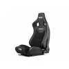 Next Level Racing | ERS4 Elite PU Leather & Suede Edition | Reclining Seat | PU Leather and Suede | Juodas