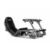 Next Level Racing F-GT Pro Formula ir GT lenktynių simuliatoriaus kabina pilka