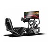 Next Level Racing F-GT Pro Formula ir GT lenktynių simuliatoriaus kabina pilka