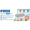 Noveen Podgrzewany indas na żywność lunch box lb410 pilka