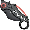 SC3 SCK Steel Claw Knives Karambit K29 juodas-red