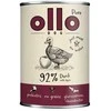 Šunų Maistas - OLLO Gryna Antiena su Obuoliu Drėgnas Maistas 400g Be Glitimo