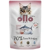 OLLO Cat No. 5 Tunas ir jūros šukutės - šlapias maistas katėms - 85 g
