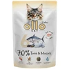 OLLO Cat No. 6 Tuna and mussels - wet cat food - 85g