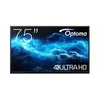 Monitorius Interaktyvus jutiklinis ekranas Optoma H1F0H04BW101 75" IPS 60 Hz