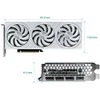 Vaizdo plokštė Palit GeForce RTX 5070 Baltas OC Grafikos plokštė, 12288 MB GDDR7