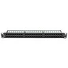 Lanberg Patch panel 48 port 1u kat.6 juoda