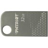 Patriot flashdrive tab300 32gb usb 3.2 120mb/s, mini, aluminiowy, sidabrinė