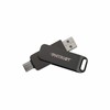 Patriot rage r550 128gb dual usb a+c, alu, 100mbs
