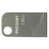 Patriot flashdrive tab300 128gb usb 3.2 120mb/s, mini, aluminiowy, sidabrinė
