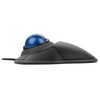 Kensington trackball orbit pelė su laidu su pierścieniem przewijania oferuje lepszą ergonomię, juoda