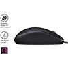 Pelė logitech 910-005508 (optinė; 1000 dpi; spalva juoda)