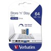 Verbatim Pendrive 64gb nano store usb 3.0