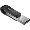 Pendrive sandisk ixpand go sdix60n-256g-gn6ne (256gb; lightning, usb 3.0; spalva sidabrinė)