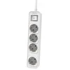 Philips Maitinimo juosta su 4 lizdais, 1,5 m, balta