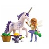 Konstruktorius Playmobil Unicorn Lucky Lavender su fėja 71843