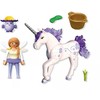 Konstruktorius Playmobil Unicorn Lucky Lavender su fėja 71843