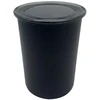 Pojemnik na kawę Airscape 100274671 500g juoda nerūdijantis plienas