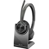 POLY Voyager 4320-ms-teams usb-c/bt700 ausinės + įkrovimo stovas 77z32aa
