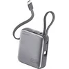 „4smarts Pocket“ dvigubas laidas, 10000 mAh, 22,5 W, su integruotu USB-C laidu