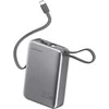 „4smarts Pocket“ dvigubas laidas, 20000 mAh, 22,5 W, su integruotu USB-C laidu