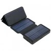 „Powerneed“ sulankstomas saulės modulis su išorine baterija, 9 W, 20000 mAh, ličio polimerų, 2 x USB, 2A, juodas, ES20000B