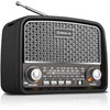 Radijas REAL-EL X-520 juodos spalvos