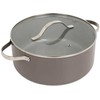 Puodas su dangčiu MAESTRO MR-4009 (MR-4009-18) 18 cm 1,9 l Pilkas