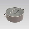 Puodas su dangčiu MAESTRO MR-4009 (MR-4009-20) 20 cm 2.3 l Pilkas