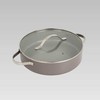 Puodas shallow su dangčiu MAESTRO MR-4009 (MR-4009-28S) 28 cm 3.9 l Pilkas