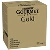 PURINA GOURMET GOLD Mus Mix 4 Flavours - šlapias kačių maistas - 96x85g