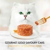 Purina Nestle Katės maistas - PURINA Gourmet Gold Skanus pyragas šlapias maistas 48x85g 17% baltymų