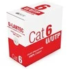 Q Lantec U/UTP cat.6 PVC kabelis 100% varis 305m - 10 metų garantija