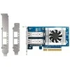 QNAP Karta jungiama į tinklą qxg-25g2sf-cx6 dviejų prievadų sfp28 25gb tinklo išplėtimas