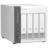QNAP Serveris ts-433-4g 4x0hdd nas arm cortex-a55 2,0 ghz