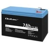 Qoltec Akumuliatorius lifepo4 | 12.8v | 7ah | 89.6wh | bms