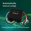 Qoltec 24 V įtampos balansavimo įrenginys 2 x 12 V akumuliatoriams | 5A | lifepo4 agm gelio