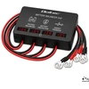 Qoltec Balanser napięcia 48v do akumulatorów 4x12v | 10a | agm gel lifepo4 | led