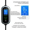 Qoltec 52721 Mobilus elektromobilio įkroviklis su 2in1 2 tipo reguliavimu | 7kW | 230V | CEE 32A | Wifi | TUYA | SMART LIFE | LCD | Nešiojamas | Sieninis įkrovimo įrenginys | 5m