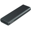 Qoltec M.2 SSD disko dėklas | nvme | pcie | usb3.1 | 10gbps | 4 tb | grafitas