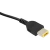 Qoltec 50054 maitinimo adapteris nešiojamam Lenovo  kompiuteriui 90 W | 20 V | 4,5 A | Slim tip+pin | su maitinimo laidu