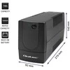 Qoltec maitinimo šaltinis awaryjny ups line interactive | monolith | 1000va | 600w