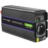 QOLTEC 51925 Monolitinis įtampos keitiklis 1200 MS Wave / 12V iki 230V / 600/1200W / USB