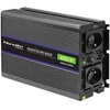 QOLTEC 51928 Monolitinis įtampos keitiklis 4000 MS Wave / 12V iki 230V / 2000/4000W / USB