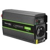 QOLTEC 51933 grynos sinusinės bangos keitiklis, monolitinis / 600 W / 1200 W / 12 V–230 V