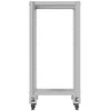 Lanberg Open Rack 19" 22U 600X800 | OR01-6822-S | Pilkas