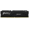 RAM Kingston Atmintis ddr5 fury beast juodas 32gb (1*32gb)/6000 cl36 expo